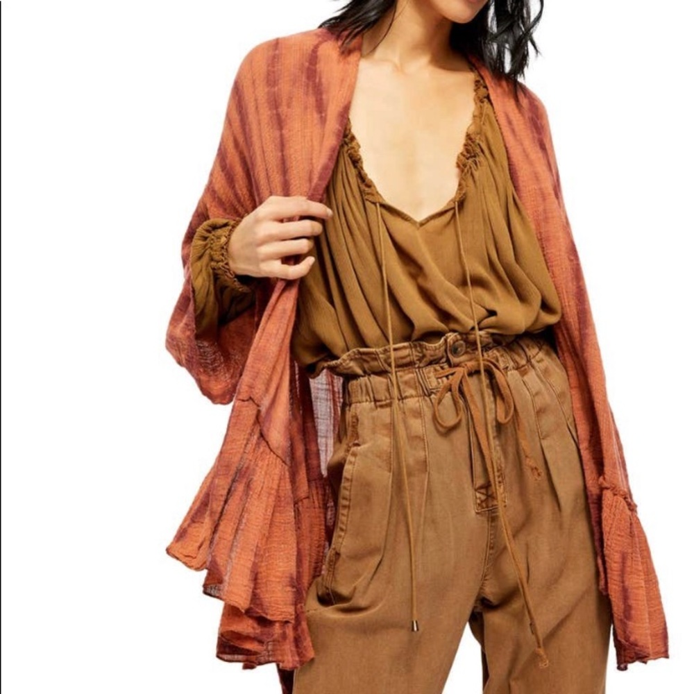 Free People Sasha Tie Dye Kimono